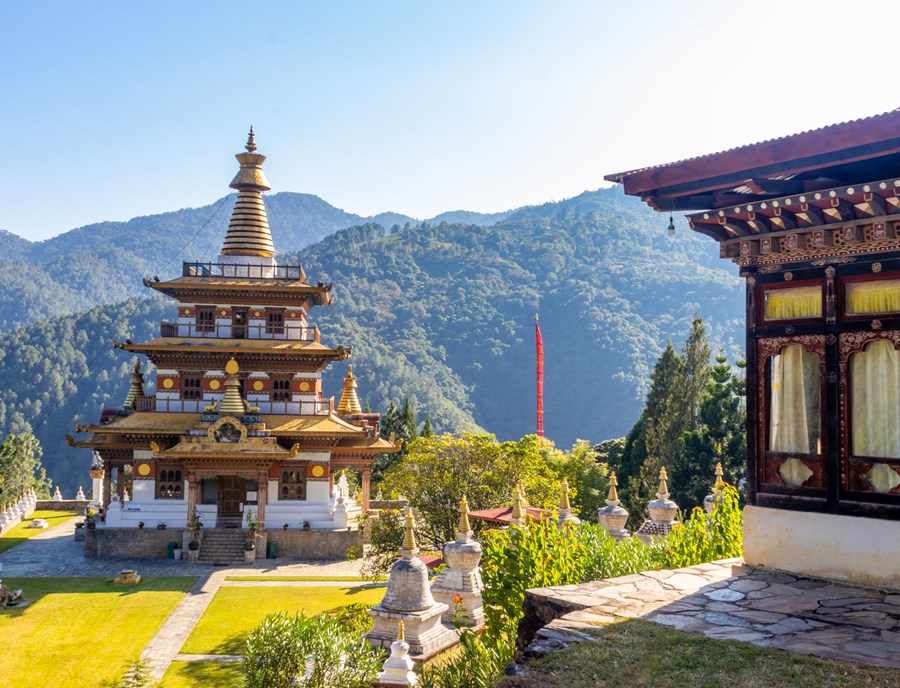 Khamsum Yulley Namgyal Chorten, Punakha Bhupen Ghimiray.J