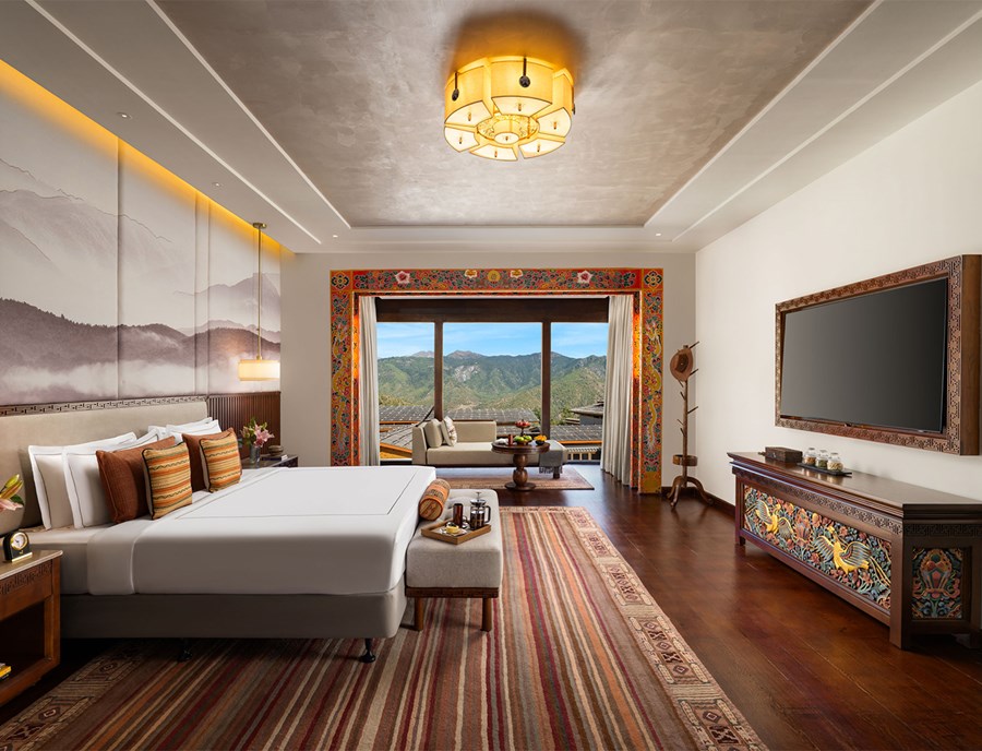 Tiger S Nest View Room At Taj Paro Resort