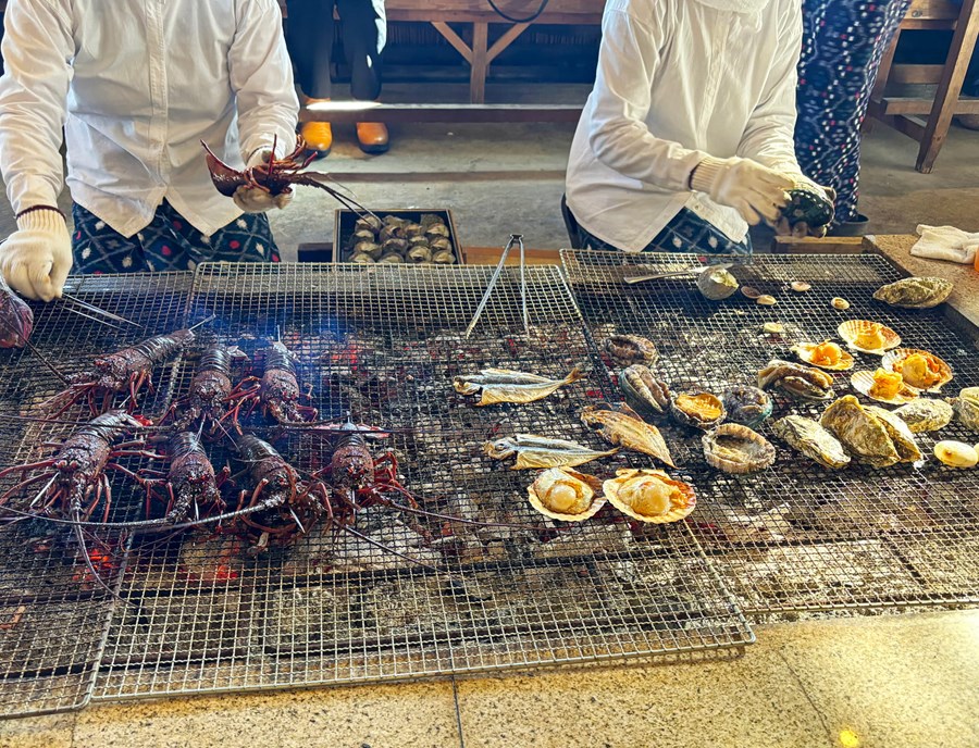 Lunch Is With The Ama Divers Freshly Caught Simply Prepared And Shared By The Sea