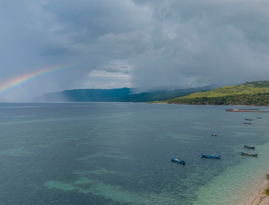 Atauro Island Surrounded By Crystal Clear Waters And Vibrant Reefs