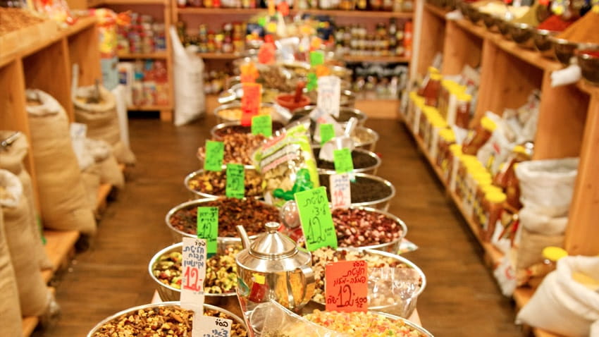 Tel Aviv market