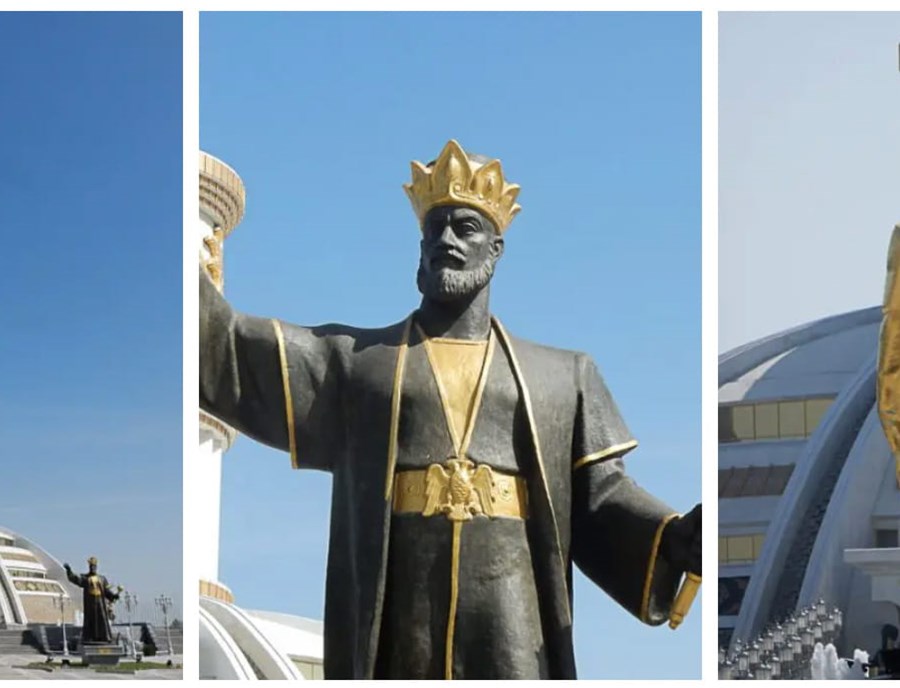 Ashgabat Independence Park Turkmekistan