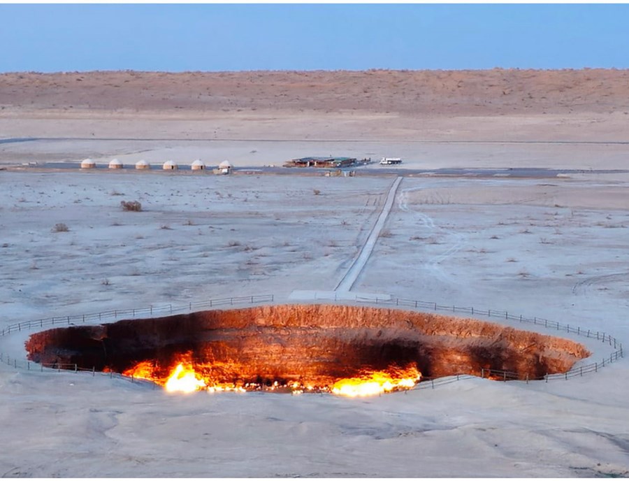 Darvaza Crater Turkmenistan