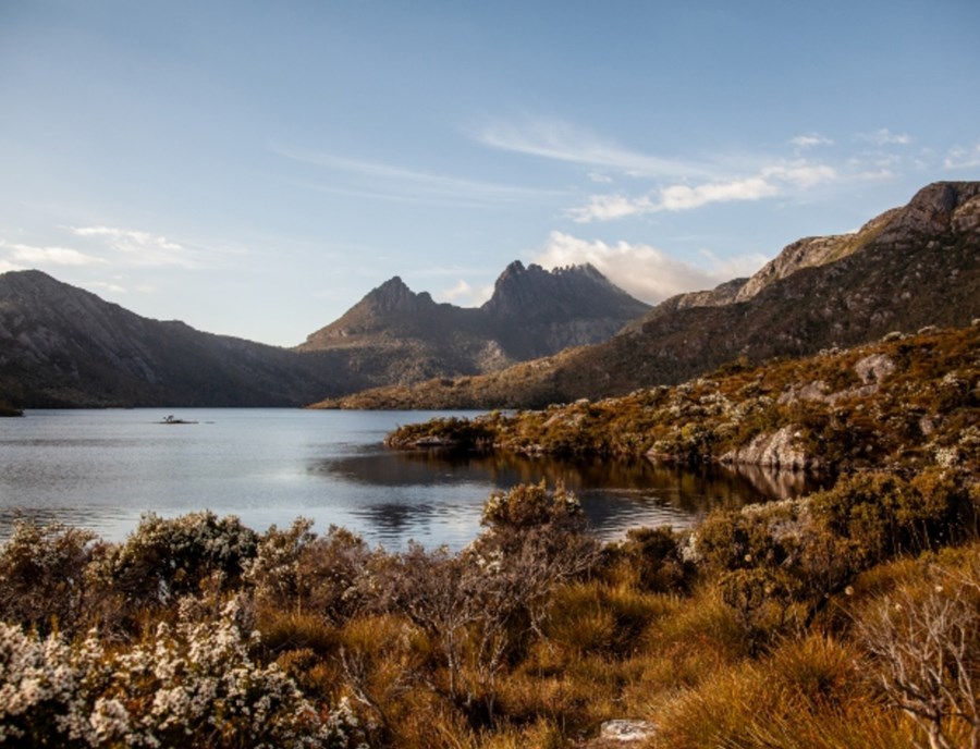 Dramatic Peaks Of Cradle Mountain, Tasmania