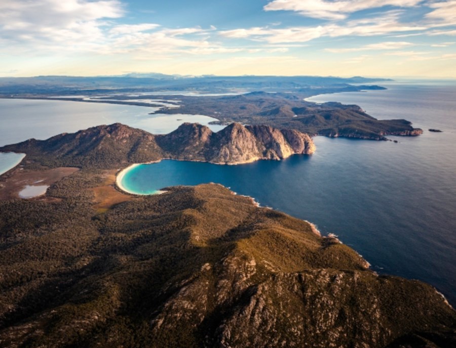 Wineglass Bay From Above, Tasmania S Coastal Masterpiece