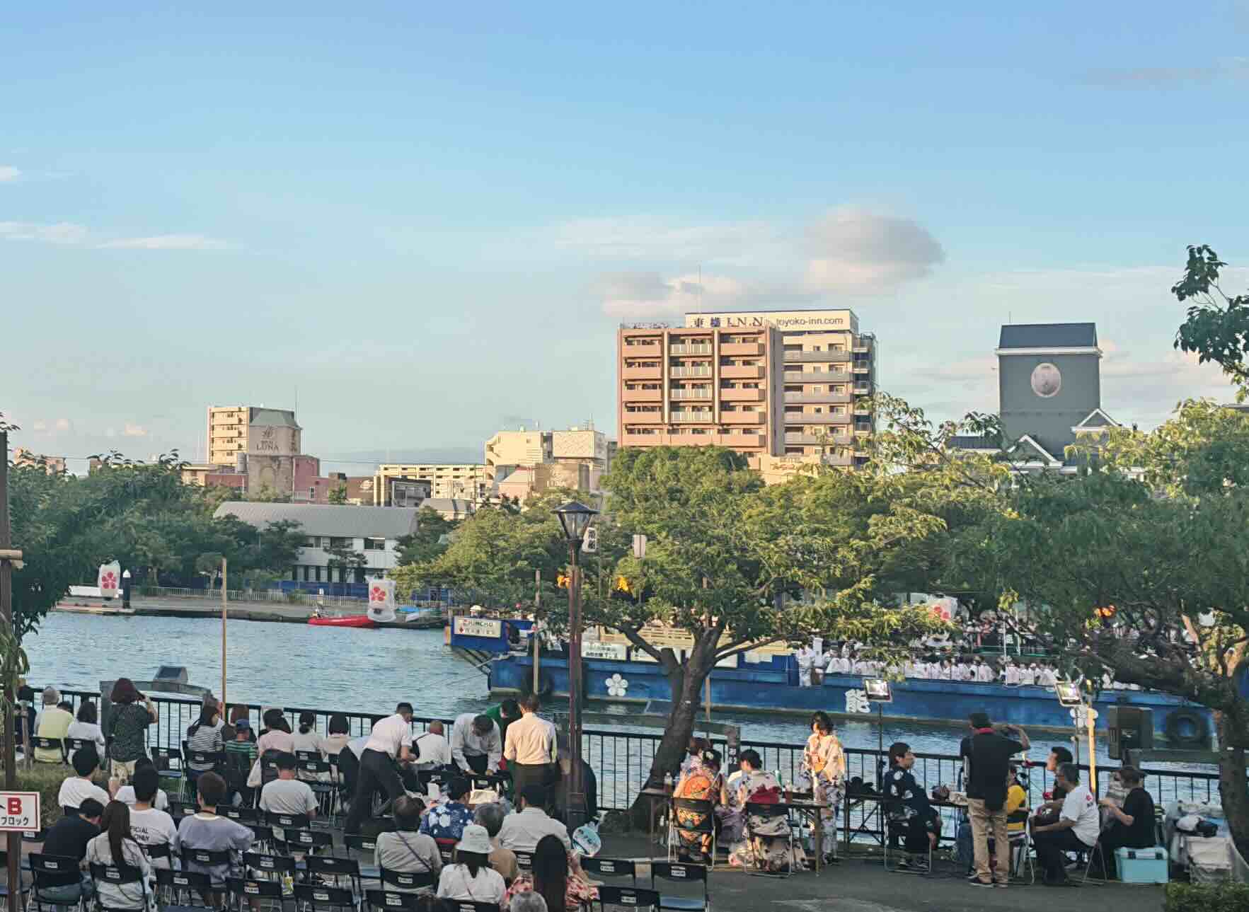 summer festival Osaka Tenjin