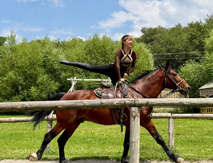 Watch Skilled Riders Showcase Generations Of Nomadic Heritage At Huns Ethno Village