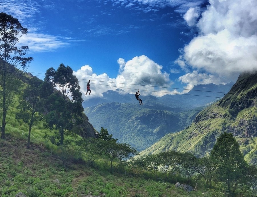 Soar Across Ella On The Thrilling Flying Ravana Zipline