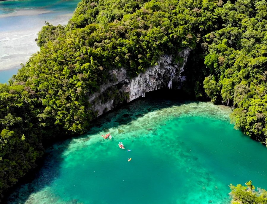 Paddle Through Palau S Crystal Clear Lagoons
