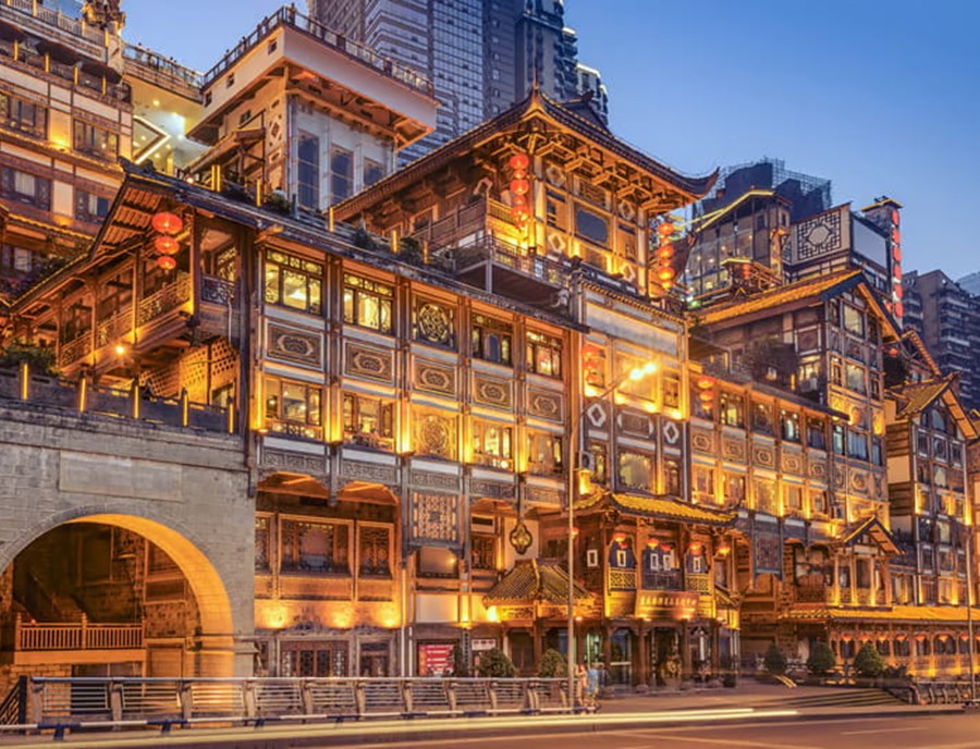 Hongya Cave Is Definitely A View Worth Staying Out For