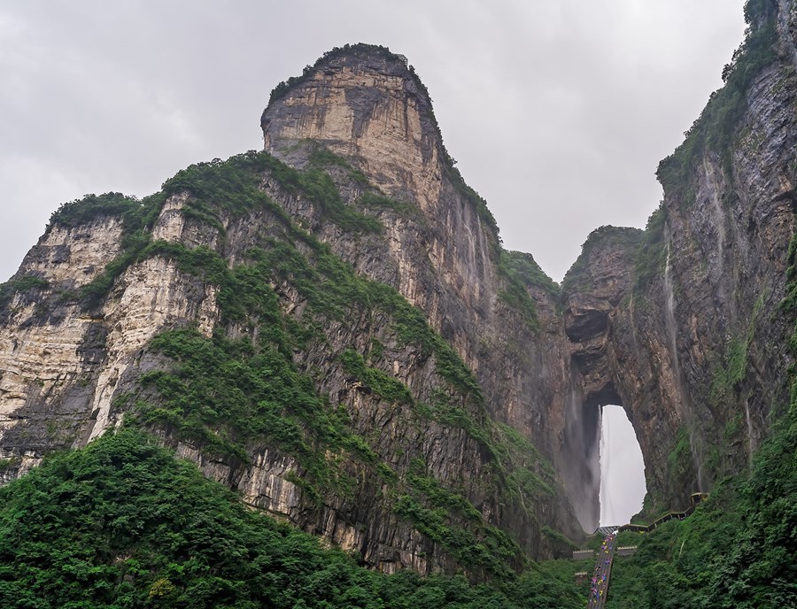 Tianmen Mountain National Forest Park Is One Of China S Most Impressive Natural Attractions