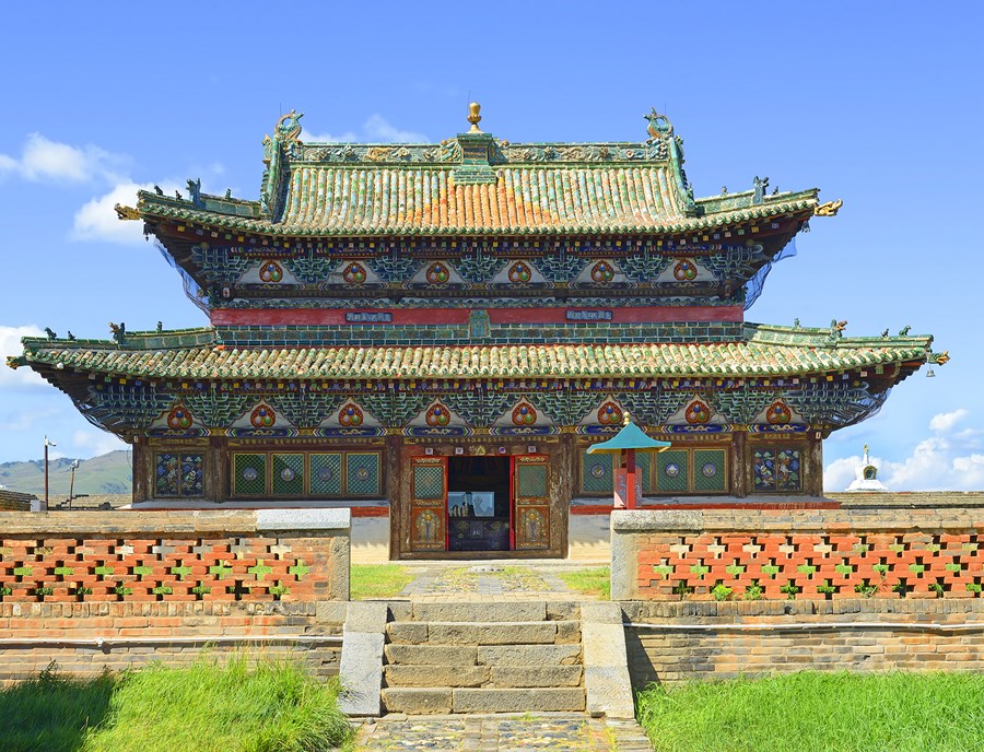 Erdene Zuu Monastery Standing Timeless Against Mongolia S Open Plains