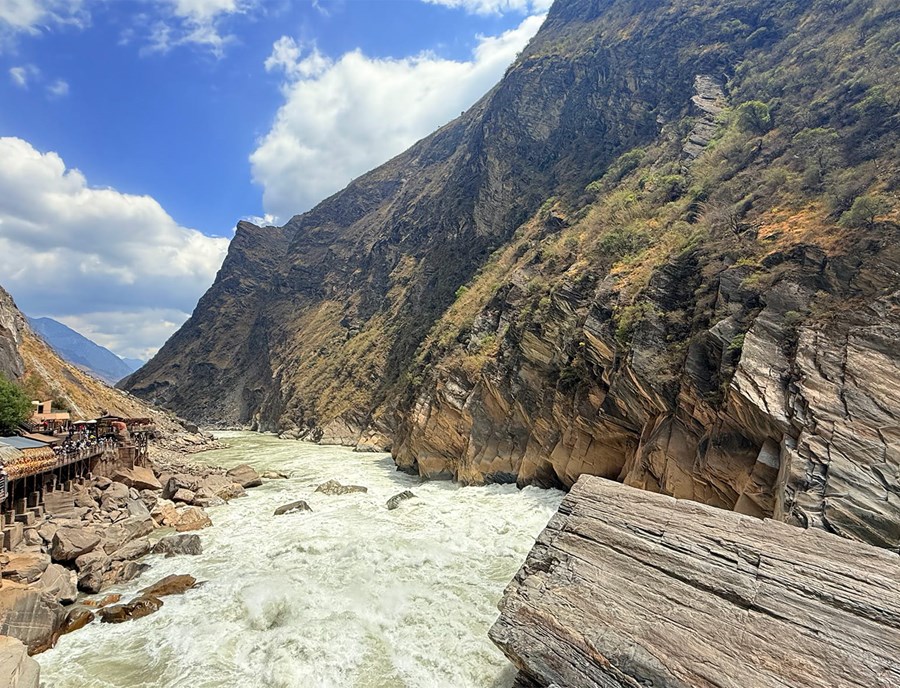 Stand In Awe At Tiger Leaping Gorge, One Of The World’S Deepest And Most Dramatic River Canyons