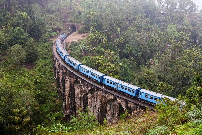 The Nine Arches Bridge Demodara is one of the iconic bridges in Sri Lanka