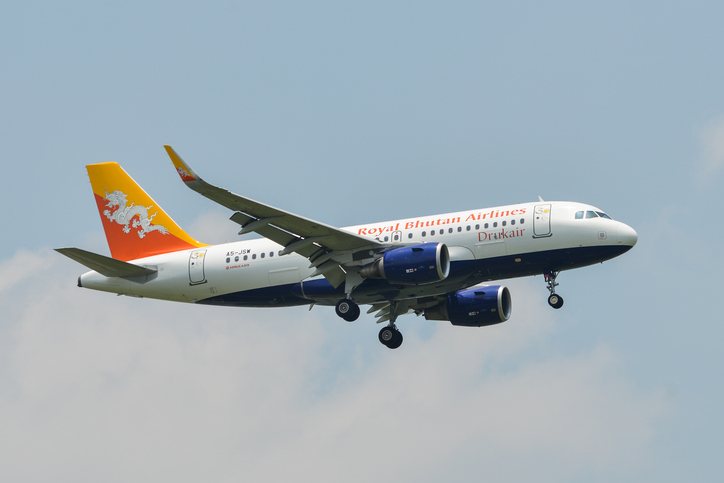 Fly closer to Bhutan aboard the national airline of Bhutan
