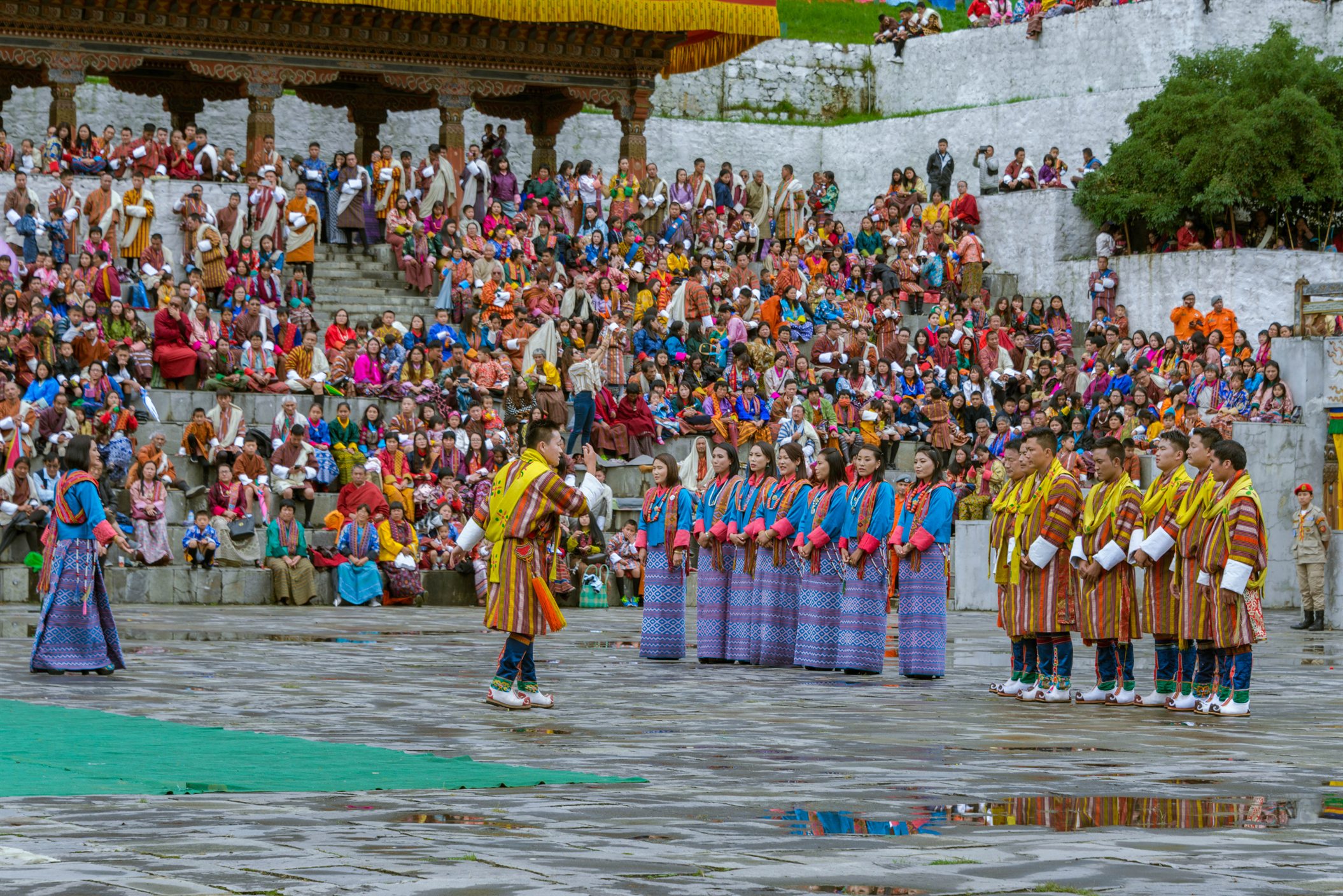 Thimphu Tshechu brings communities together in colourful national dress