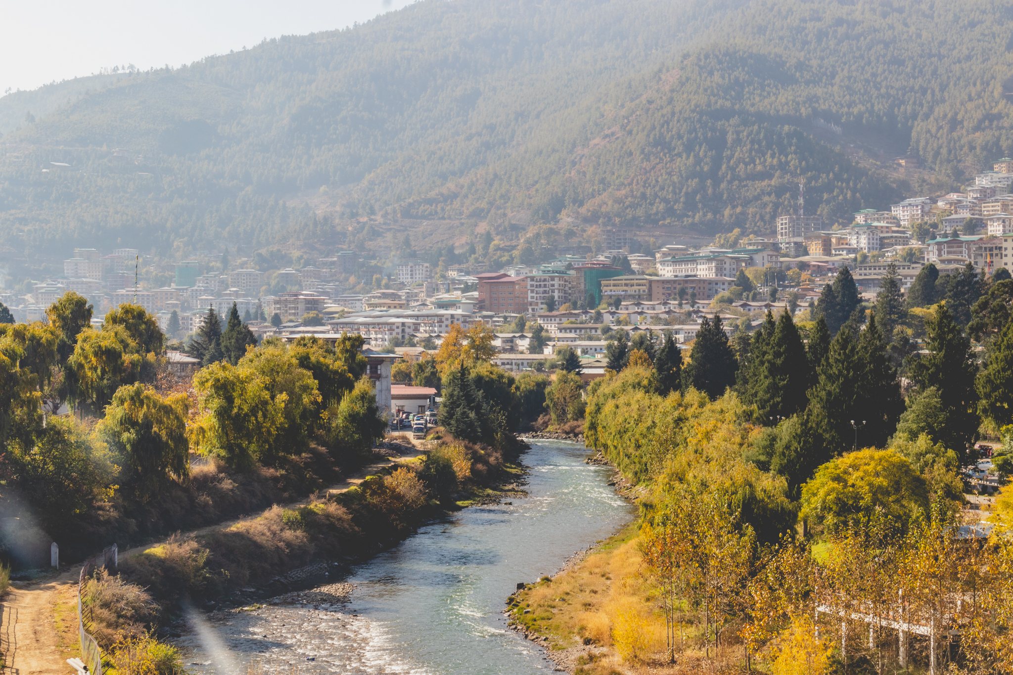 Thimphu blends Bhutanese culture, traditional architecture and mountain scenery in one memorable valley
