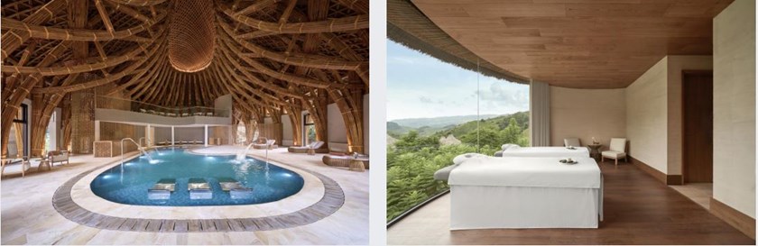 8lements Spa at Garrya Mu Cang Chai Resort offering relaxing wellness treatments in a tranquil setting