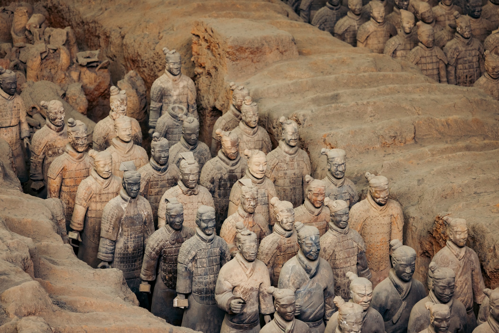 Discover the remarkable Terracotta Warriors guarding an ancient imperial mausoleum