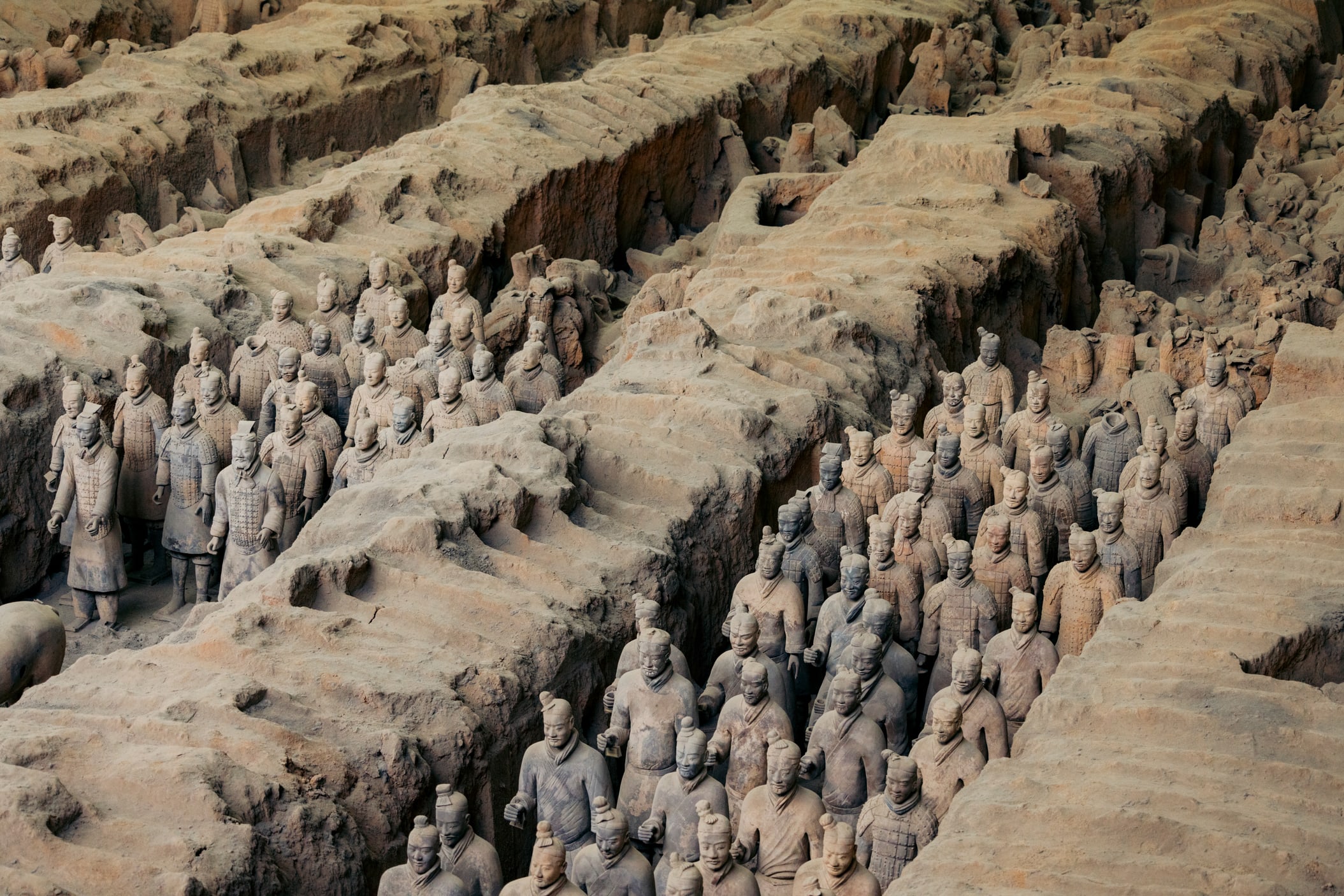 Discover Terracotta Warriors while exploring Xi’an during the cooler seasons