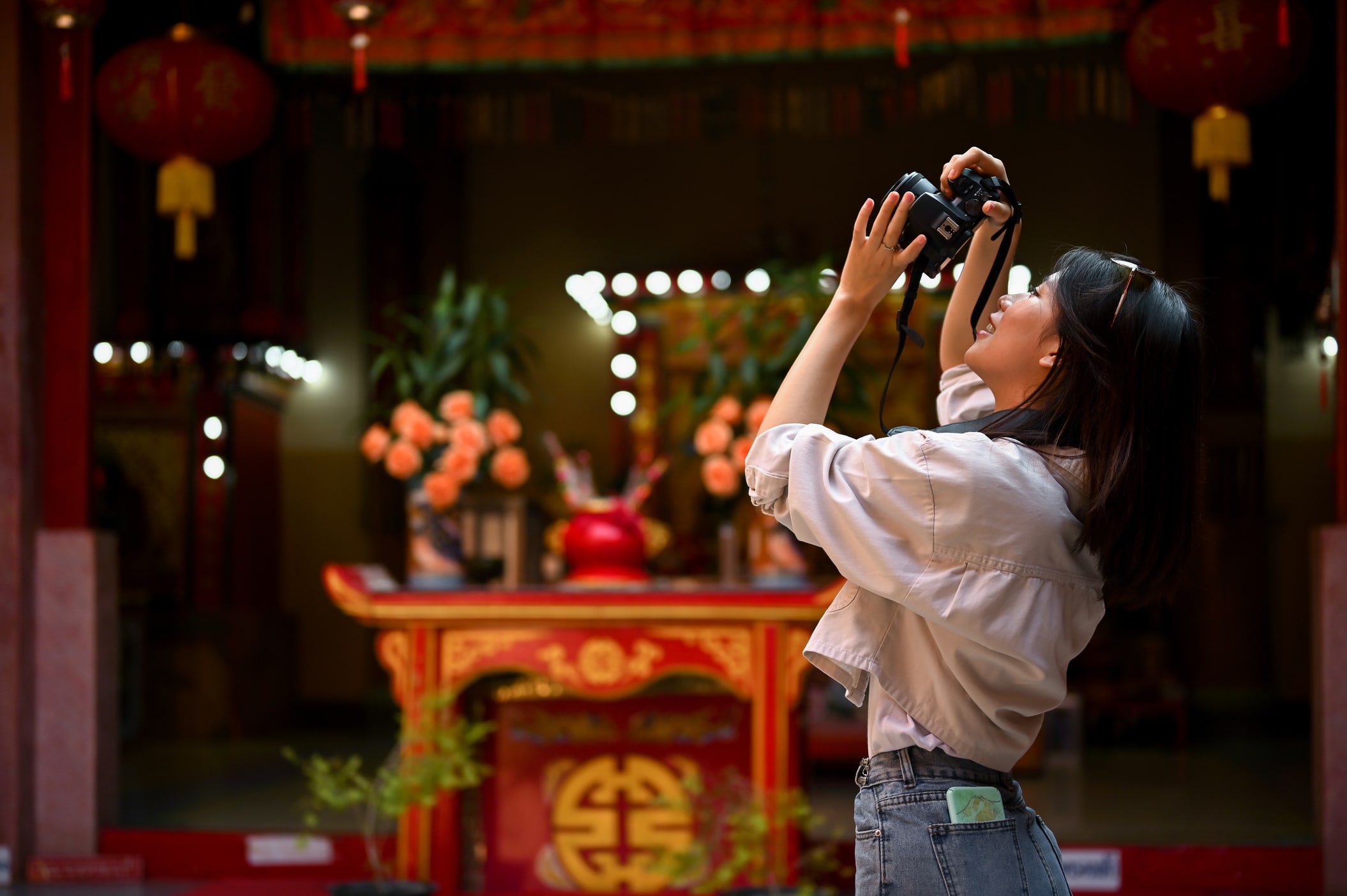Ask permission before capturing people, traditions and everyday moments
