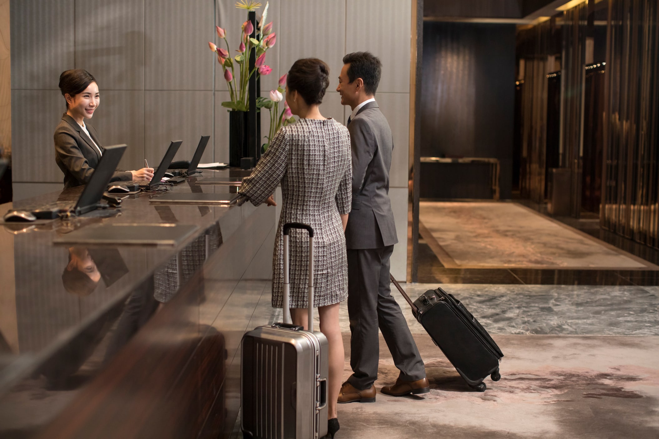 Check in smoothly while your hotel handles accommodation registration