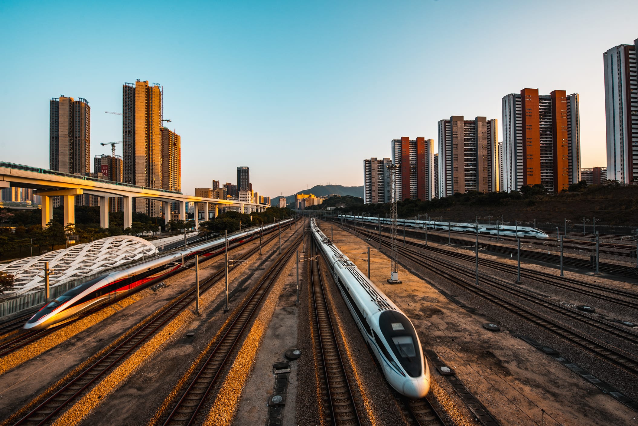 Fast trains turn long distances into memorable journeys