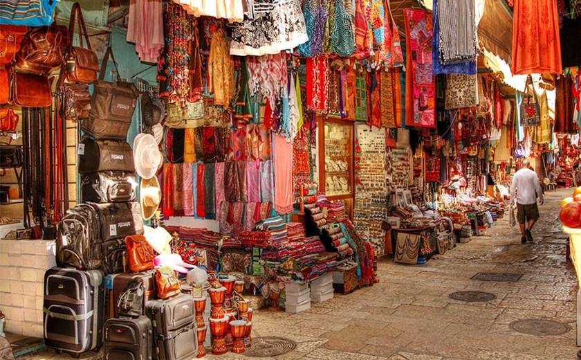 Wandering the Old City’s souks, where every corner bursts with colour, texture, and life