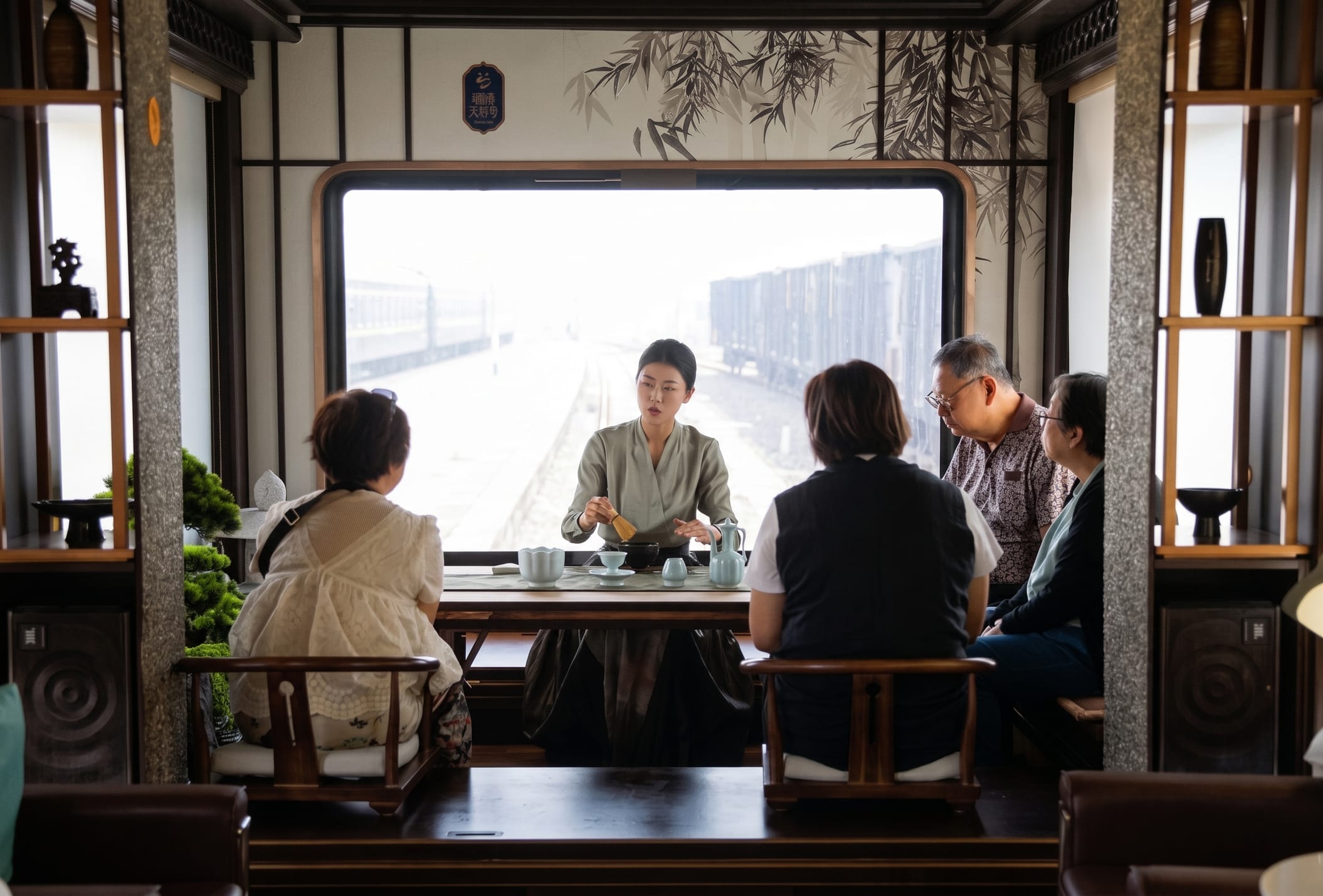 Luxury train dining brings Chinese cuisine into the journey