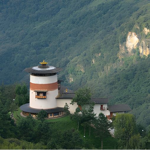 View of the Royal Heritage Museum, Bhutan