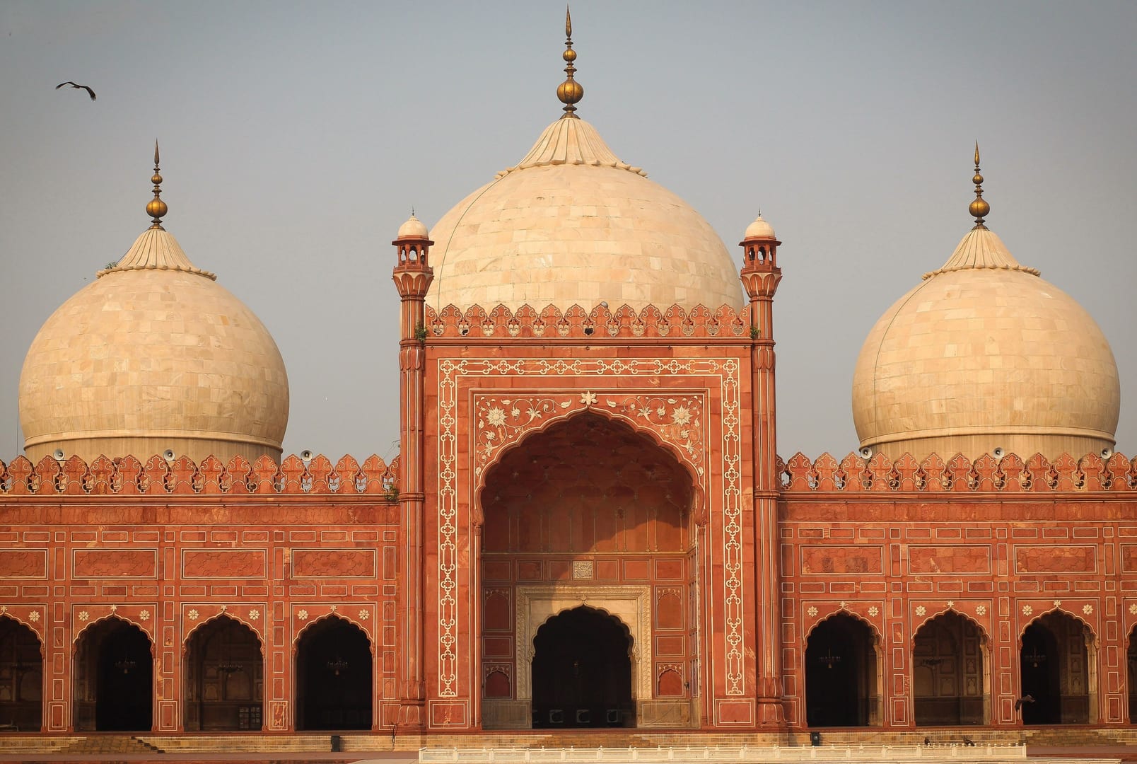 Badshahi Mosque Lahore Domes