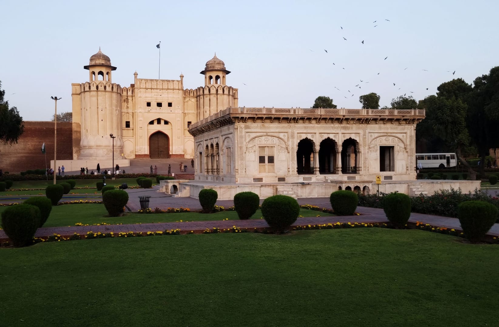 Lahore Fort Gardens