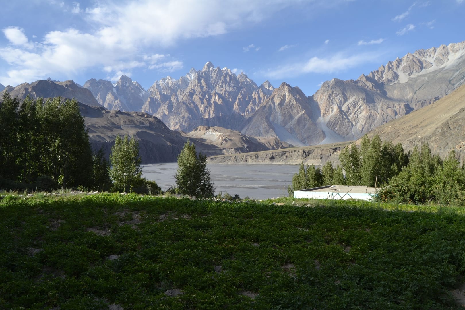 Hunza Valley Lush Landscape