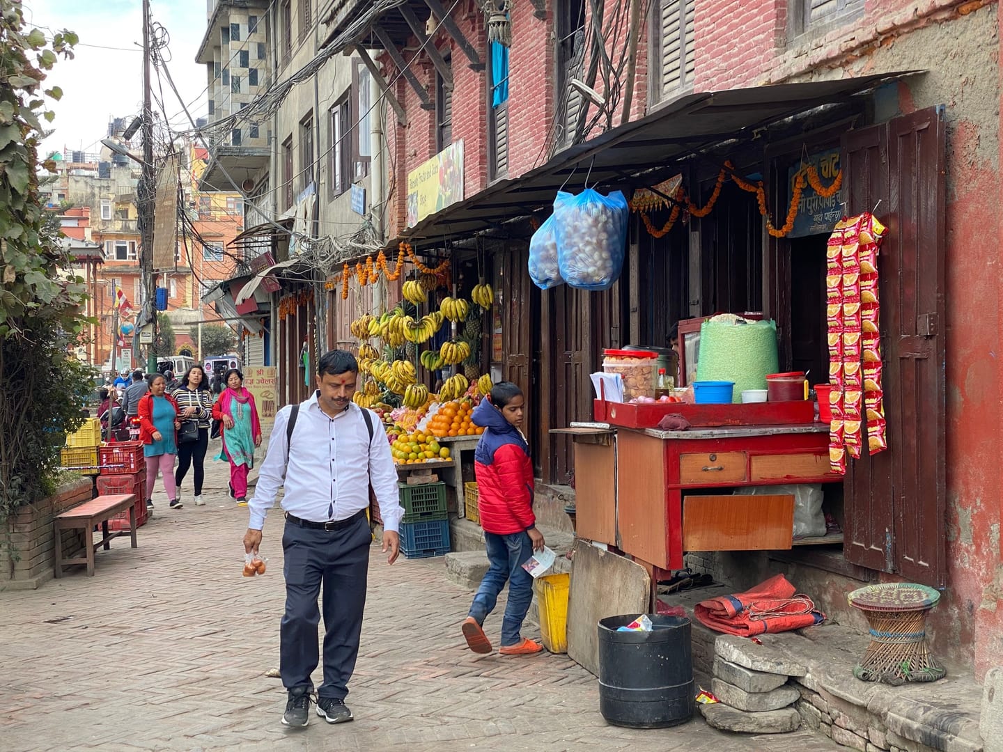 Kathmandu Street Market Nepal