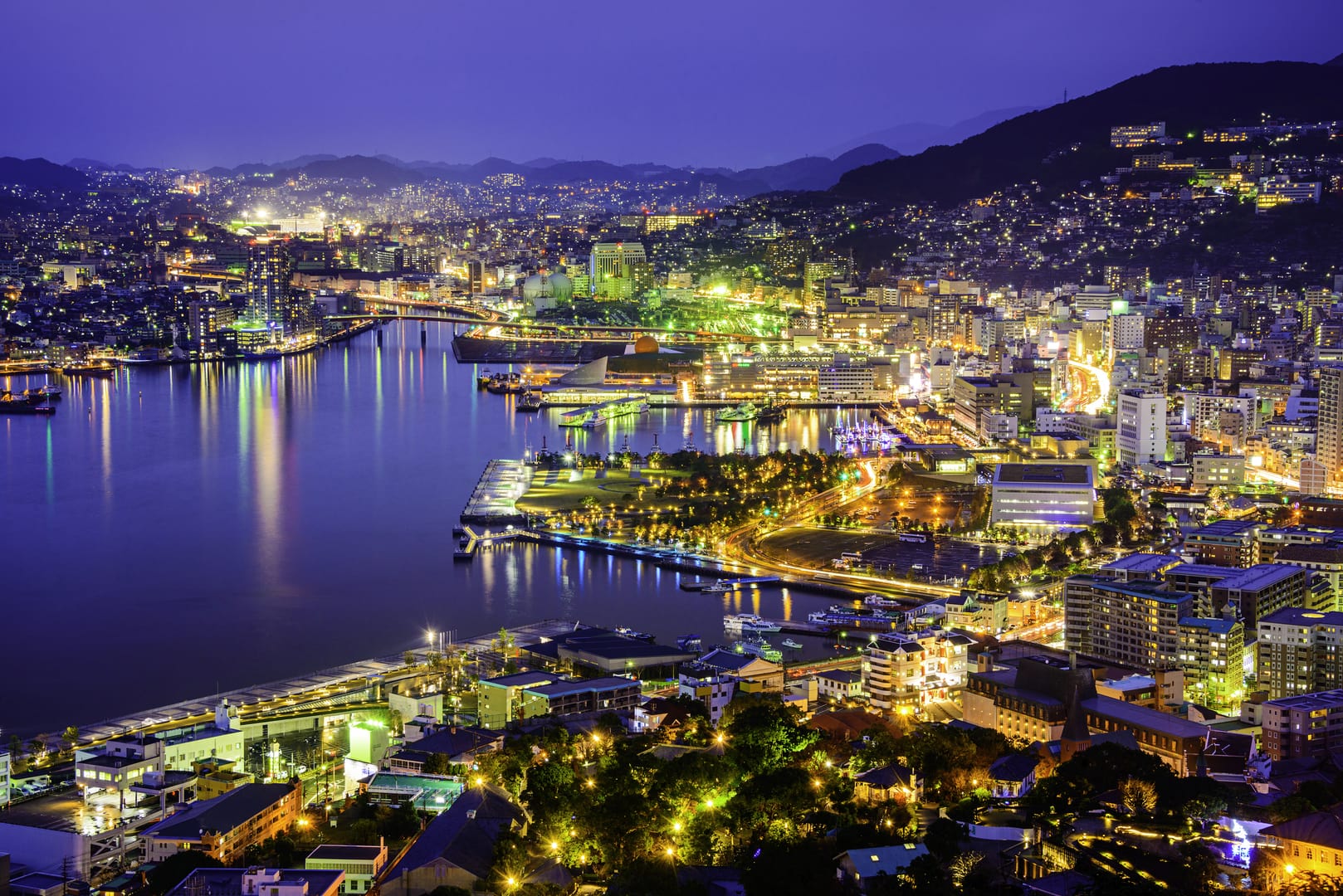 Nagasaki Harbour Revealing A City Shaped By History And Trade